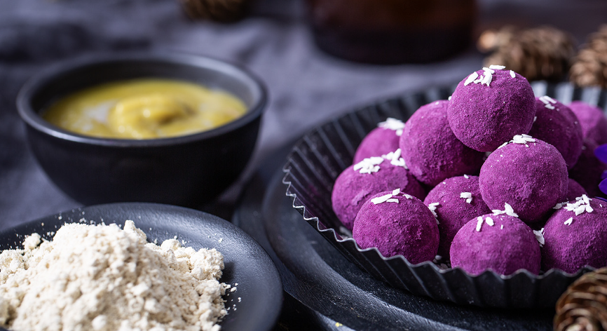 Purple Bliss Balls!