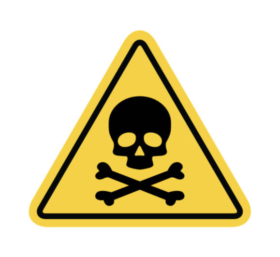 Verbotene Lösungsmittel: DMSO, Isopropanol oder Petrolether