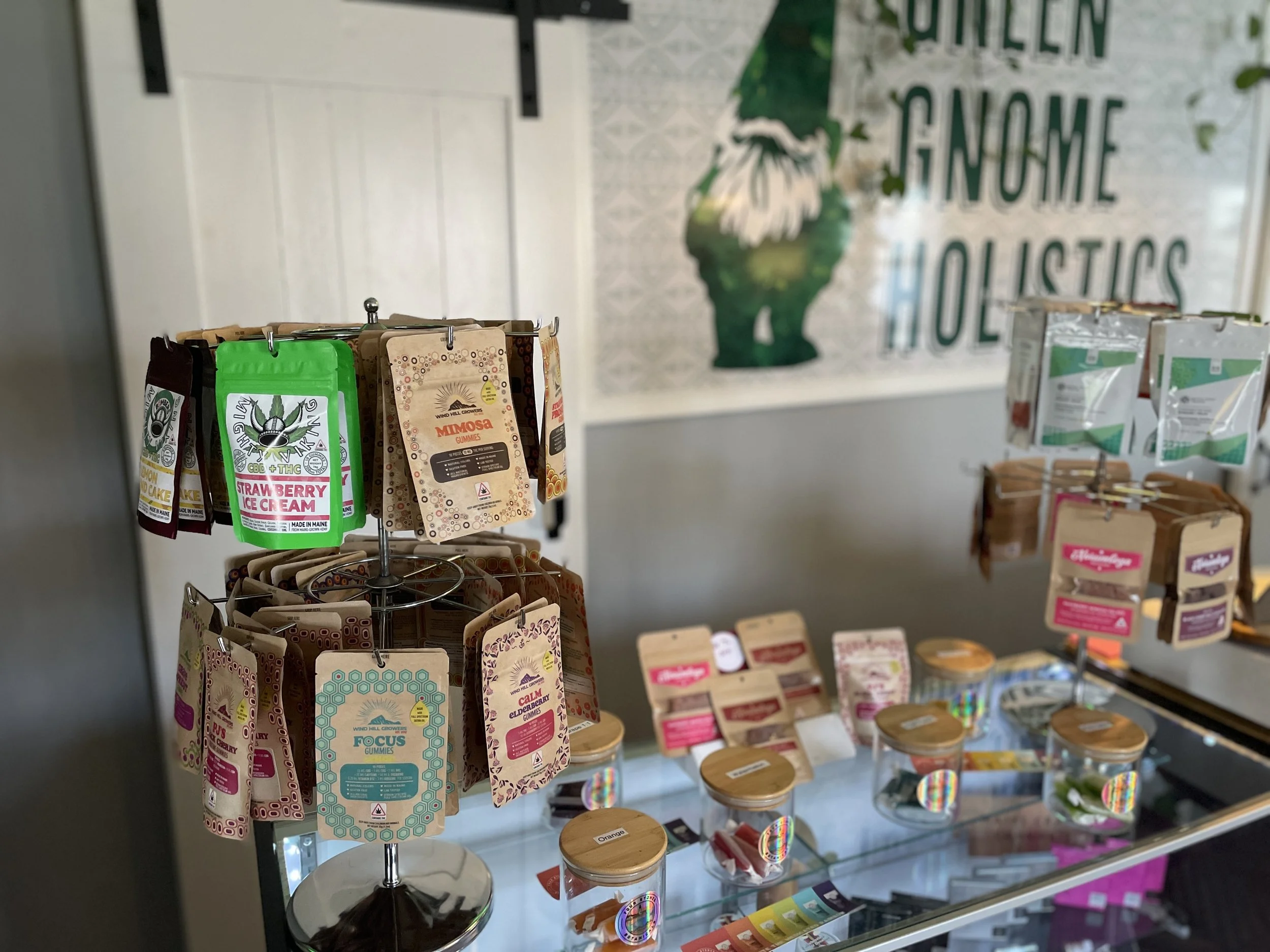 Alles so schön bunt hier: Bei Green Gnome Holistics finden Cannabispatienten alles, was das grüne Herz begehrt.