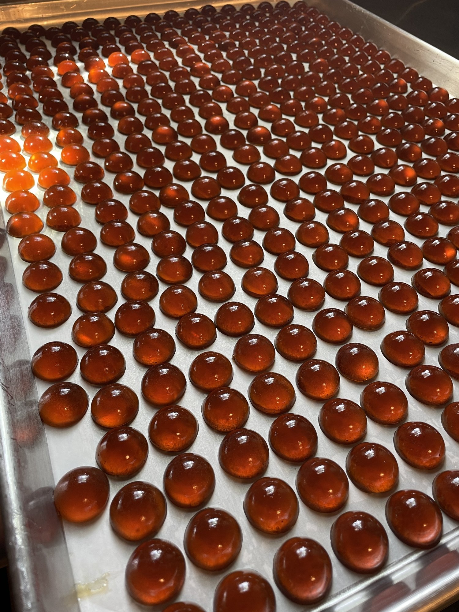Gummies vor der Kamera